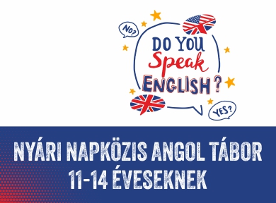 Nyári napközis angoltábor 10-14 éveseknek - jelentkezés