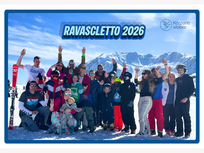 Sítábor Olaszországban - Ravascletto 2026. február 22–28.
