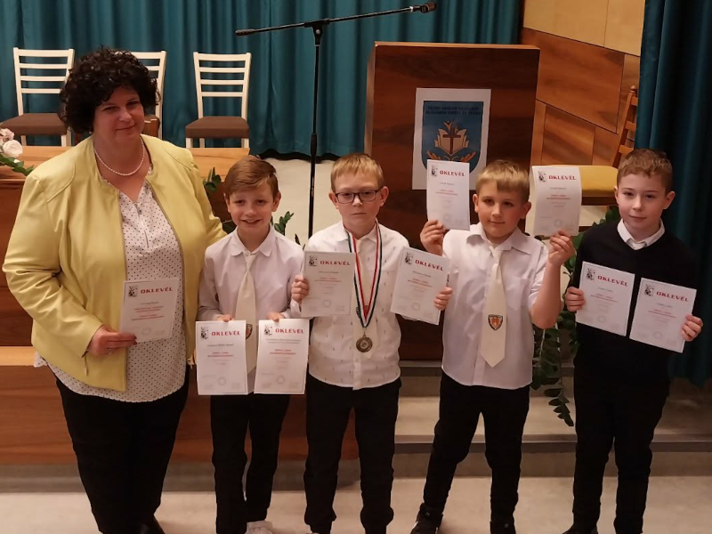 Vármegyei matematikaverseny eredmények