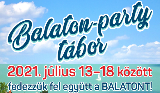 Balaton-party tábor